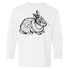 Heavy Cotton Youth Long Sleeve Gildan T-Shirt 5400B Thumbnail