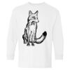 Heavy Cotton Youth Long Sleeve Gildan T-Shirt 5400B Thumbnail