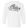 Heavy Cotton Youth Long Sleeve Gildan T-Shirt 5400B Thumbnail