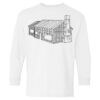 Heavy Cotton Youth Long Sleeve Gildan T-Shirt 5400B Thumbnail