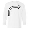 Heavy Cotton Youth Long Sleeve Gildan T-Shirt 5400B Thumbnail