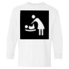 Heavy Cotton Youth Long Sleeve Gildan T-Shirt 5400B Thumbnail