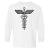 Heavy Cotton Youth Long Sleeve Gildan T-Shirt 5400B Thumbnail