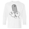 Heavy Cotton Youth Long Sleeve Gildan T-Shirt 5400B Thumbnail