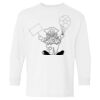 Heavy Cotton Youth Long Sleeve Gildan T-Shirt 5400B Thumbnail