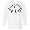 Heavy Cotton Youth Long Sleeve Gildan T-Shirt 5400B Thumbnail