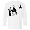 Heavy Cotton Youth Long Sleeve Gildan T-Shirt 5400B Thumbnail