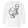 Heavy Cotton Youth Long Sleeve Gildan T-Shirt 5400B Thumbnail