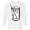 Heavy Cotton Youth Long Sleeve Gildan T-Shirt 5400B Thumbnail