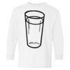 Heavy Cotton Youth Long Sleeve Gildan T-Shirt 5400B Thumbnail
