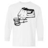 Heavy Cotton Youth Long Sleeve Gildan T-Shirt 5400B Thumbnail