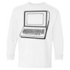 Heavy Cotton Youth Long Sleeve Gildan T-Shirt 5400B Thumbnail