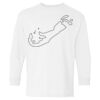 Heavy Cotton Youth Long Sleeve Gildan T-Shirt 5400B Thumbnail