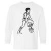 Heavy Cotton Youth Long Sleeve Gildan T-Shirt 5400B Thumbnail