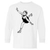 Heavy Cotton Youth Long Sleeve Gildan T-Shirt 5400B Thumbnail