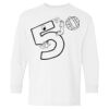 Heavy Cotton Youth Long Sleeve Gildan T-Shirt 5400B Thumbnail