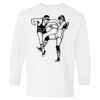Heavy Cotton Youth Long Sleeve Gildan T-Shirt 5400B Thumbnail