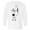Heavy Cotton Youth Long Sleeve Gildan T-Shirt 5400B Thumbnail