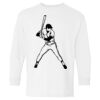 Heavy Cotton Youth Long Sleeve Gildan T-Shirt 5400B Thumbnail