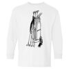 Heavy Cotton Youth Long Sleeve Gildan T-Shirt 5400B Thumbnail