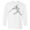 Heavy Cotton Youth Long Sleeve Gildan T-Shirt 5400B Thumbnail