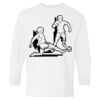 Heavy Cotton Youth Long Sleeve Gildan T-Shirt 5400B Thumbnail