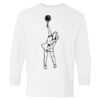 Heavy Cotton Youth Long Sleeve Gildan T-Shirt 5400B Thumbnail