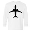 Heavy Cotton Youth Long Sleeve Gildan T-Shirt 5400B Thumbnail