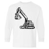 Heavy Cotton Youth Long Sleeve Gildan T-Shirt 5400B Thumbnail