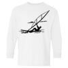 Heavy Cotton Youth Long Sleeve Gildan T-Shirt 5400B Thumbnail
