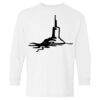 Heavy Cotton Youth Long Sleeve Gildan T-Shirt 5400B Thumbnail