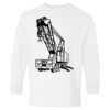 Heavy Cotton Youth Long Sleeve Gildan T-Shirt 5400B Thumbnail