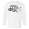 Heavy Cotton Youth Long Sleeve Gildan T-Shirt 5400B Thumbnail