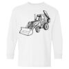 Heavy Cotton Youth Long Sleeve Gildan T-Shirt 5400B Thumbnail