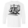 Heavy Cotton Youth Long Sleeve Gildan T-Shirt 5400B Thumbnail