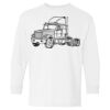 Heavy Cotton Youth Long Sleeve Gildan T-Shirt 5400B Thumbnail