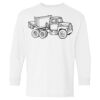 Heavy Cotton Youth Long Sleeve Gildan T-Shirt 5400B Thumbnail