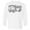 Heavy Cotton Youth Long Sleeve Gildan T-Shirt 5400B Thumbnail