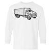 Heavy Cotton Youth Long Sleeve Gildan T-Shirt 5400B Thumbnail