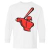 Heavy Cotton Youth Long Sleeve Gildan T-Shirt 5400B Thumbnail