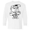 Heavy Cotton Youth Long Sleeve Gildan T-Shirt 5400B Thumbnail
