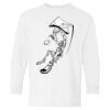 Heavy Cotton Youth Long Sleeve Gildan T-Shirt 5400B Thumbnail