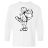 Heavy Cotton Youth Long Sleeve Gildan T-Shirt 5400B Thumbnail