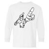 Heavy Cotton Youth Long Sleeve Gildan T-Shirt 5400B Thumbnail
