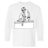 Heavy Cotton Youth Long Sleeve Gildan T-Shirt 5400B Thumbnail
