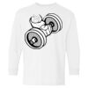 Heavy Cotton Youth Long Sleeve Gildan T-Shirt 5400B Thumbnail