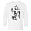Heavy Cotton Youth Long Sleeve Gildan T-Shirt 5400B Thumbnail