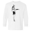 Heavy Cotton Youth Long Sleeve Gildan T-Shirt 5400B Thumbnail