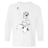 Heavy Cotton Youth Long Sleeve Gildan T-Shirt 5400B Thumbnail