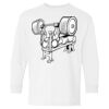 Heavy Cotton Youth Long Sleeve Gildan T-Shirt 5400B Thumbnail